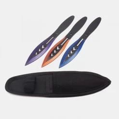 TK8 Throwing Knives - Super Set - 3 Pieces -Darkstreet Outlet Store tk8 throwing knives super set 3 pieces 2