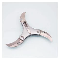 TKC1.1 Folding Tri-Blade Throwing Knife Cyclone -Darkstreet Outlet Store tkc11 folding tri blade throwing knife cyclone 2