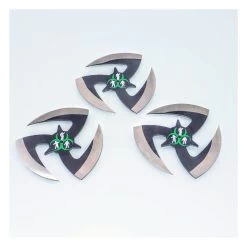 TS11 Set Throwing Stars. Ninja Star. Shurikens - 3 Pieces
